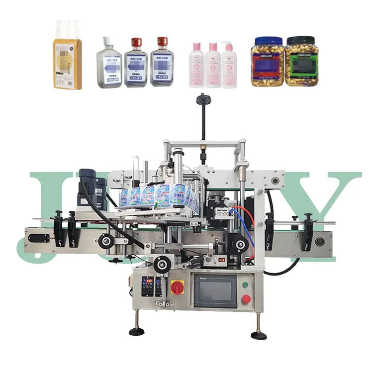 Automatic Double-sided Labeling Machine Laundry Detergent Detergent Flat Bottle Flat Labeling Machine