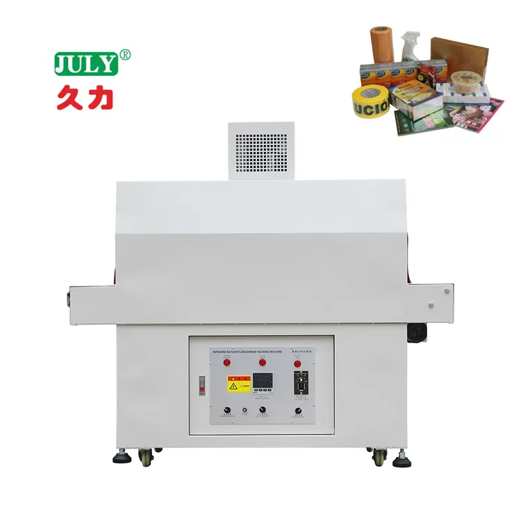 Automatic PVC PE Film Heat Shrink Wrapping Shrink Machine L Bar Sealer With Heat Shrink Tunnel Wrapping Machine