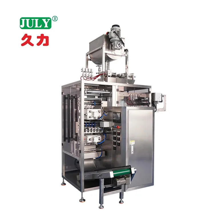 Multi-lane 4 side Seal Liquid Paste Packaging Machine Coffee Shampoo Packing Machine