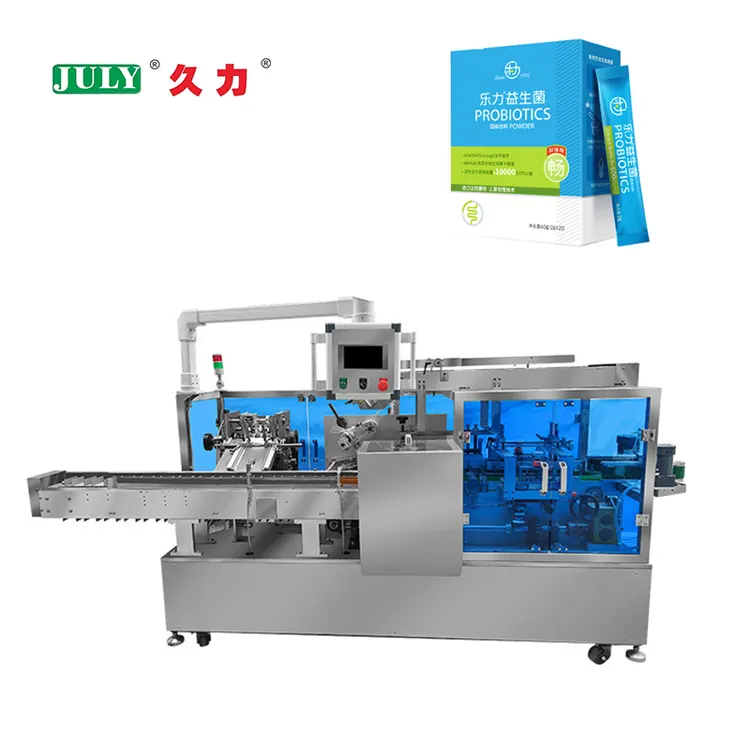 Automatic Horizontal Carton Box Packing Toothpaste Paper Boxed Cartoning Machine
