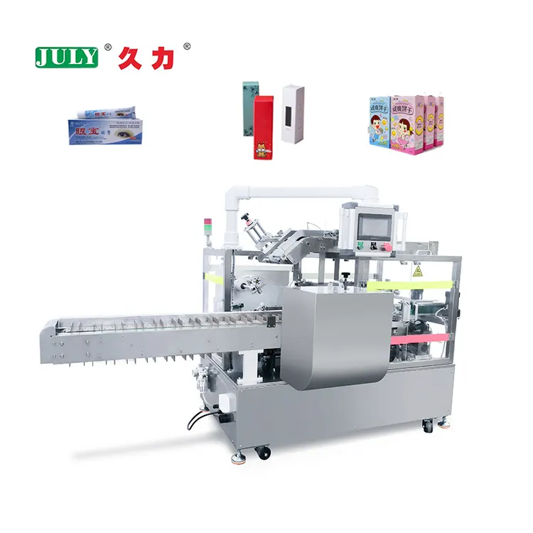 Automatic Skin Care Products Food Daily Necessities Box Packaging Machine Cartoning Machine