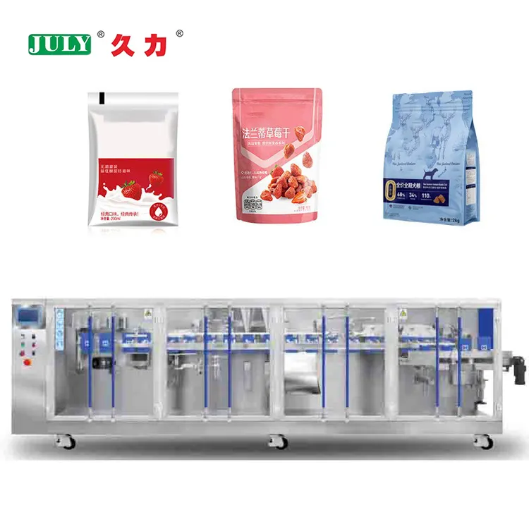 Automatic Jelly Horizontal Premade Liquid Pouch Sealing Filling Machine Manufacturer