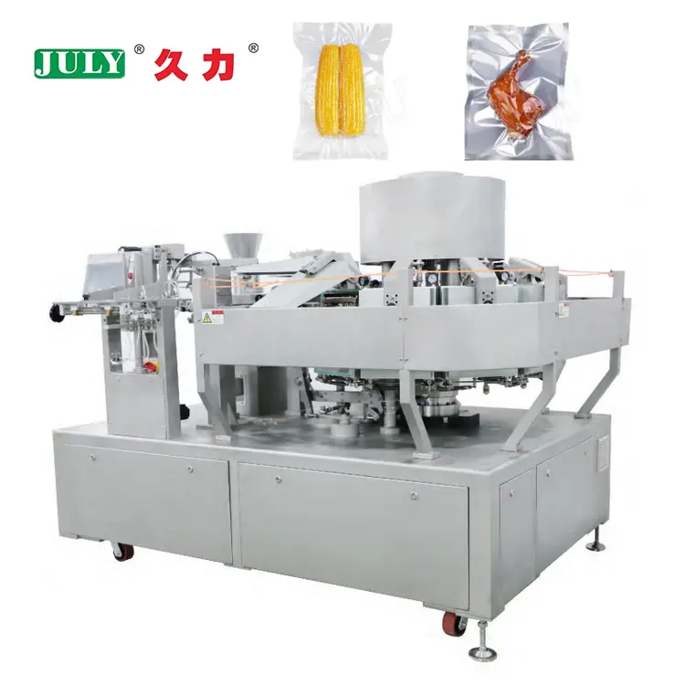 Corn Sausage Seeds Tofu Vacuum Packing Machine Premade Bag Pouch Packaging Machine