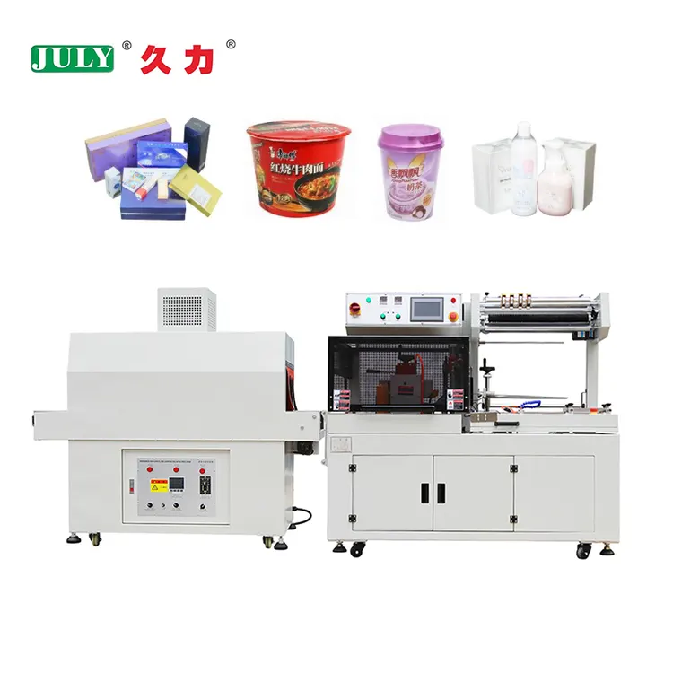 Heat Shrink PE Film Packing Machine Tunnel Thermal Water Bottles Shrink Wrapp Packing Machine