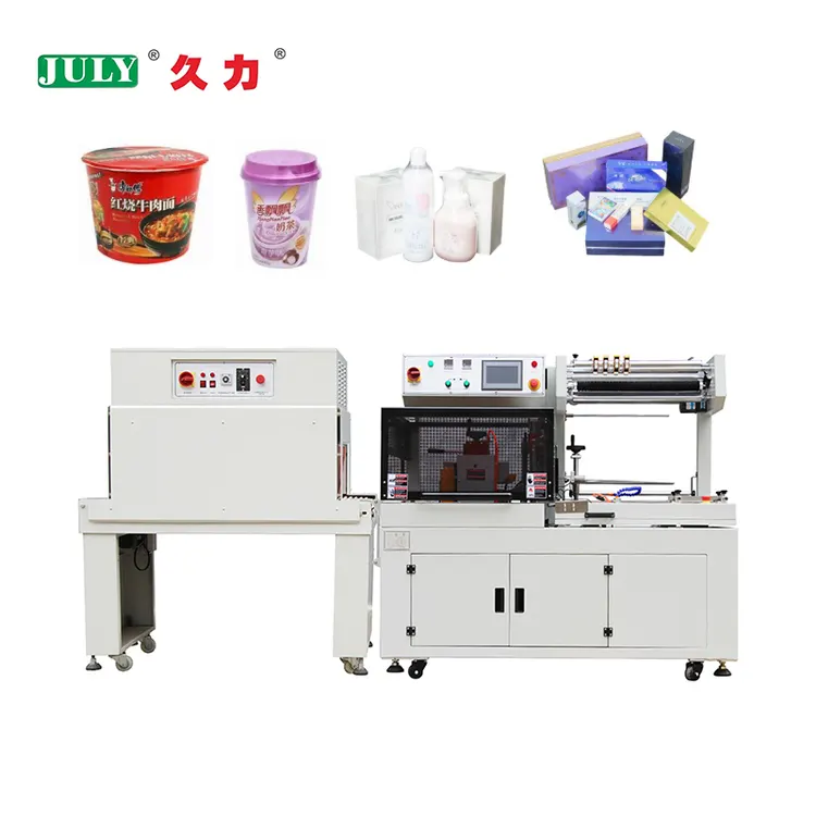 Cosmetics PE Film Packing Machine Tunnel Thermal Heat Shrink Wrapp Packing Machine