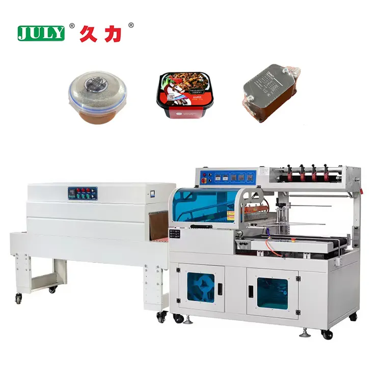 Cosmetics Box Heat Shrink PE Film Packing Machine Tunnel Thermal Wrapp Packing Machine