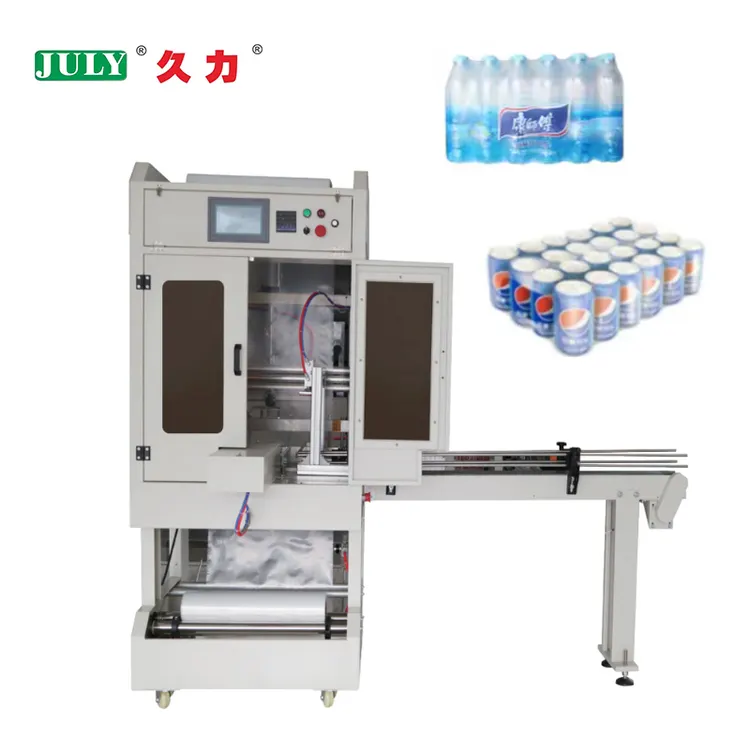JULI PE Film Mineral Water Bottle Shampoo Wrapping and Shrinking Machine