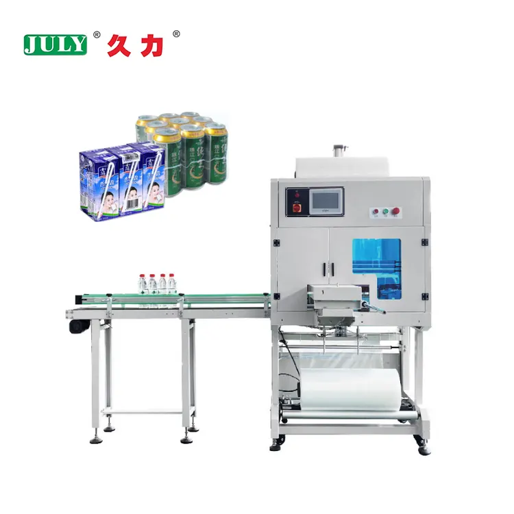 JULI Automatic Mineral Water PE/POF Film Packaging Sleeve Machine Shrink Packaging Machine