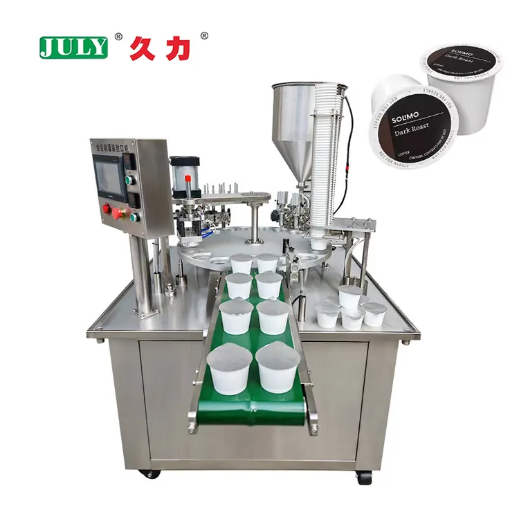 Multi-Functional 3in1 Line Automatic Yogurt Sauce Honey Filling Sealing Machine