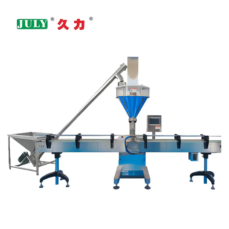 High-Precision Automatic Powder Filling Machine Weighing Filler CE Certified for Food Powder Packaging Line
