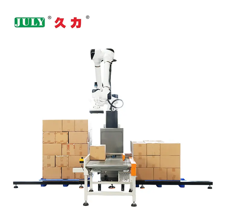 Automatic Palletizing Machine with Robotic Arm Automatic Palletizing Robot for Food Factory