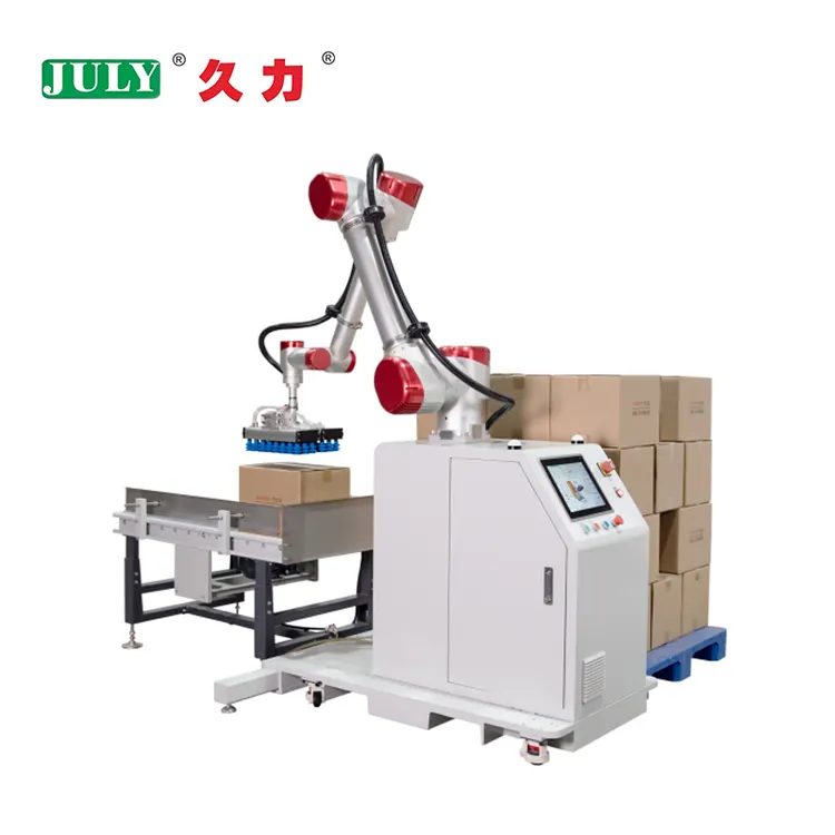 Automatic Palletizing Machine with Mechanical Arm Palletizing Robot Machine