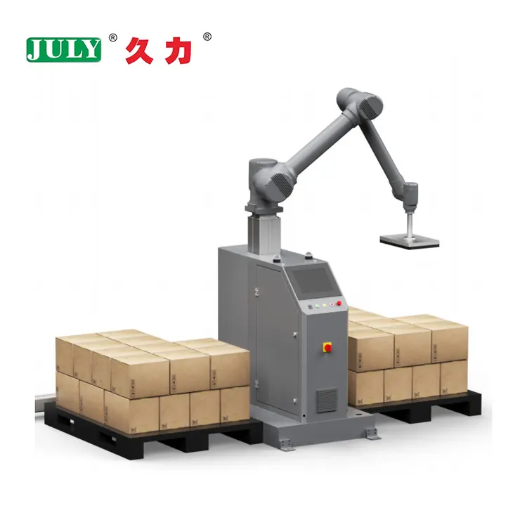 Intelligent Assisted Palletizer Accurate Positioning Full Automatic Auxiliary Material Stacking