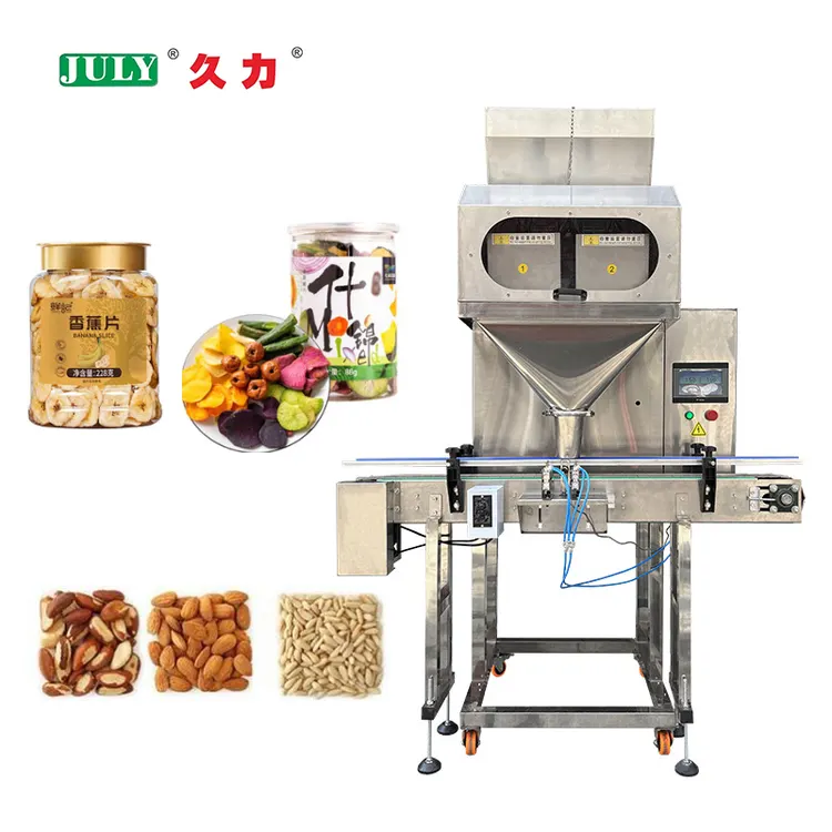 10g-500g Granule Filling Packing Machine Food Screws Sugers Filling Machine
