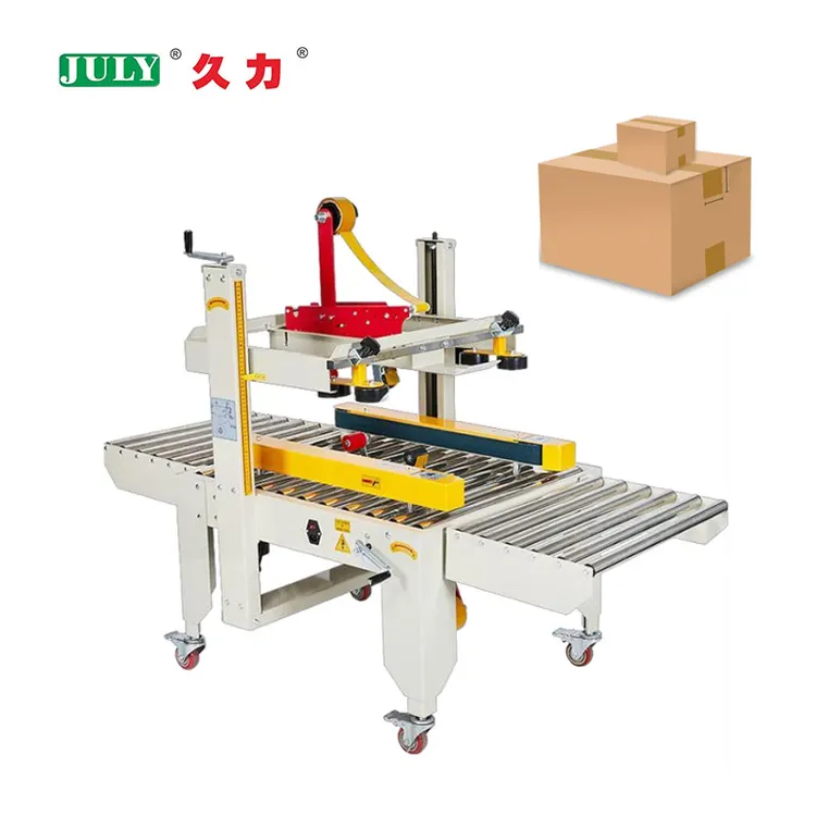 JL-5050 Wholesale Semi Automatic Adhesive Tape Carton Case Box Sealing Packing Machine Sealer