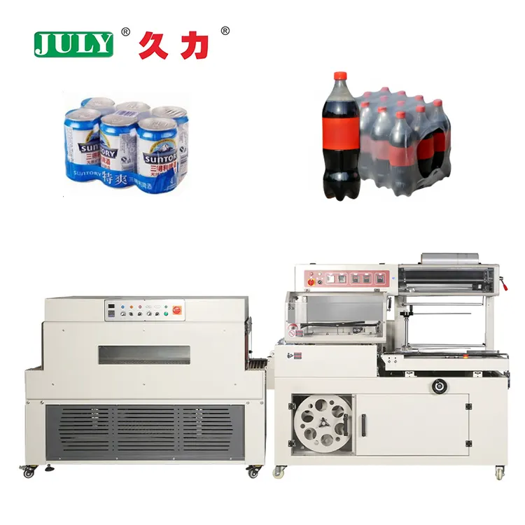 Heat Shrink PE Film Packing Machine Tunnel Thermal Carton Film Shrink Packing Machine