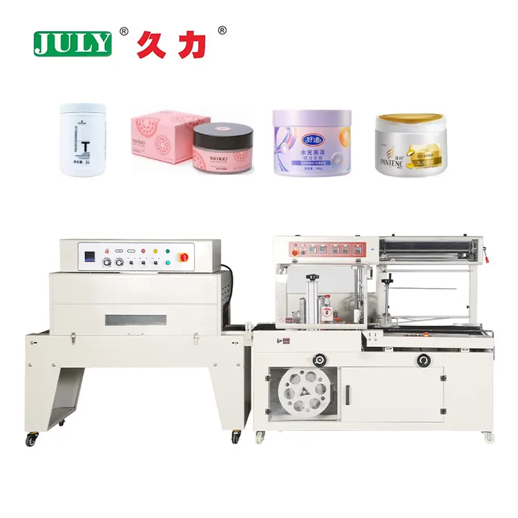 Juli Cosmetics Protective Film Packaging Machine Cream Heat Shrink Packaging Machine