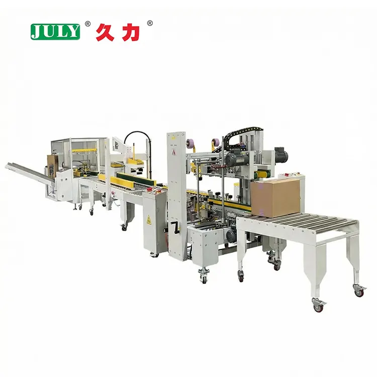 Juli Automatic Carton Forming Sealing Production for Food Logistics Packaging Machine