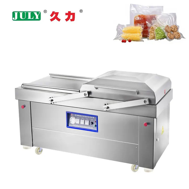 Advanced PLC Core Double Chamber Vacuum Packing Machine for Industrial Use