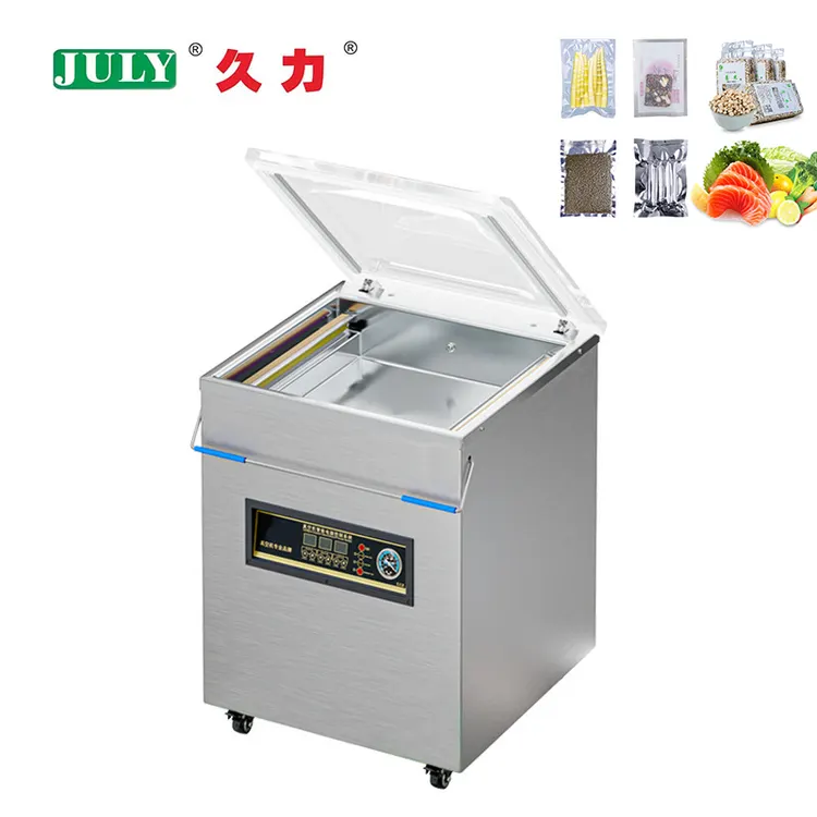 High Speed Commercial Vacuum Sealer with DZ400 Stainless Steel for Food