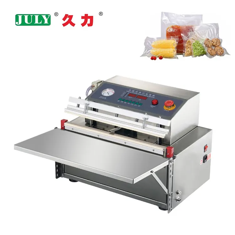 External Vacuum Packaging Sealing Machine for Fresh Meat and Vegetable Pack