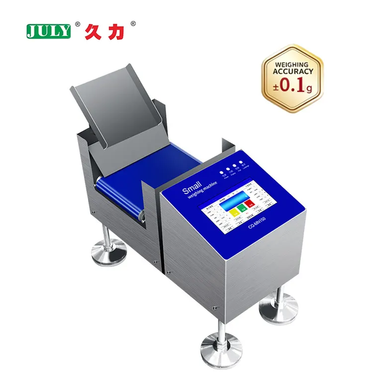 Automatic Small Mini Check Weigher Machine With Automatic Rejector Small Product High Precision