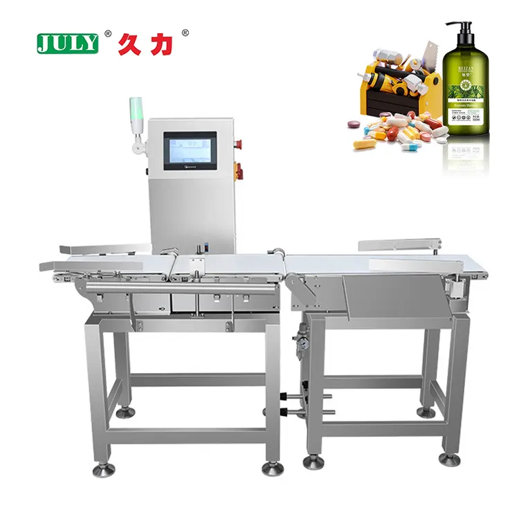 High Precision Automatic Checkweigher Conveyor Belt Weighing Machine for Food Industry