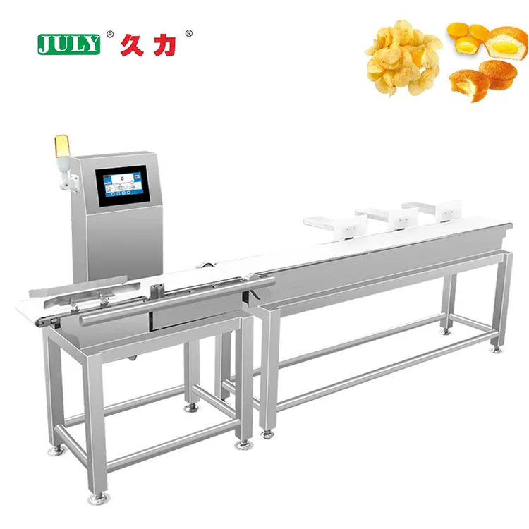 Automatic High Precision Conveyor Checkweigher for Bakery Food Processing