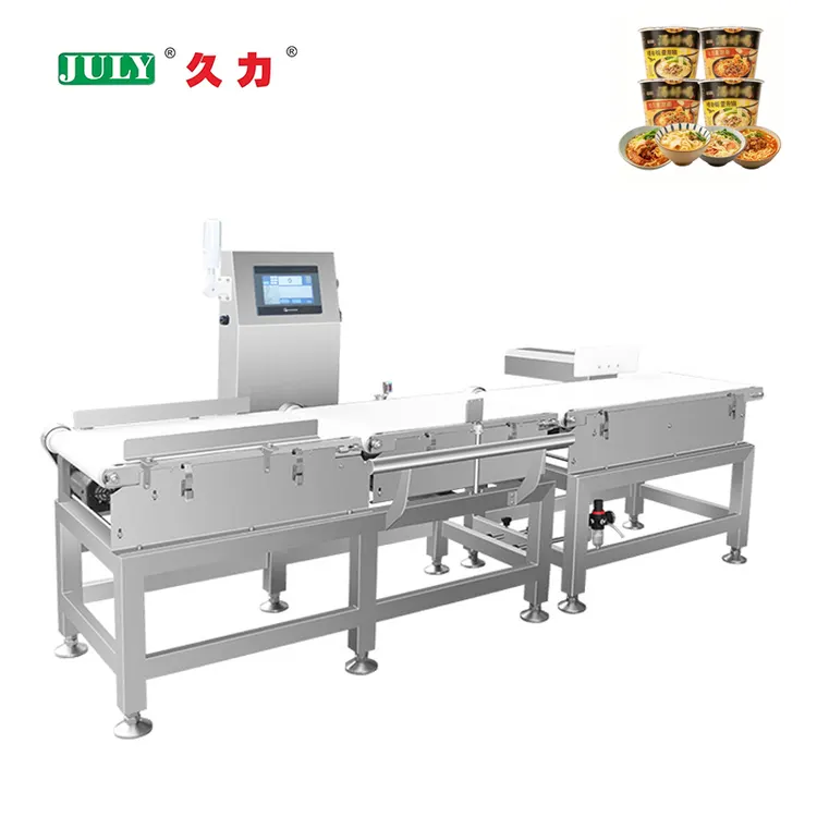 Stable Performance Automatic Conveyor Weighing Machine for Food Packaging Line