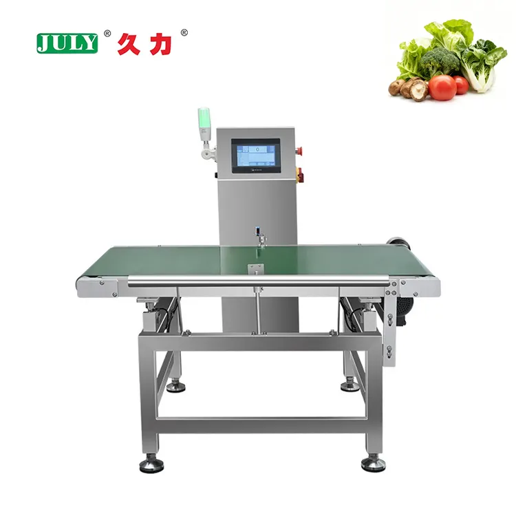 High Quality High Precision Conveyor Check Weigher for Vegetable