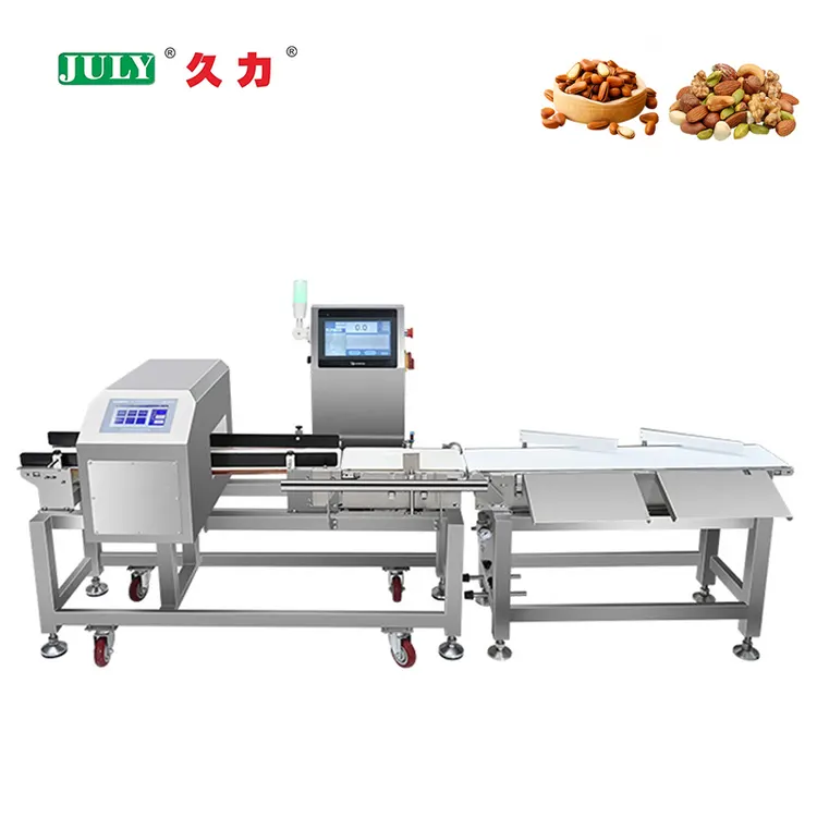 Easy Operation Automatic Digital Conveyor Metal Detector and Check Weigher Machine