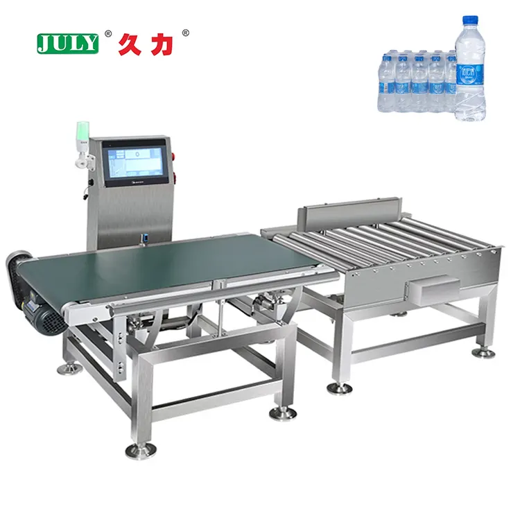 Customizable 0.01g Accuracy Conveyor Automatic Scale Machine for Food Drinks Packaging Line