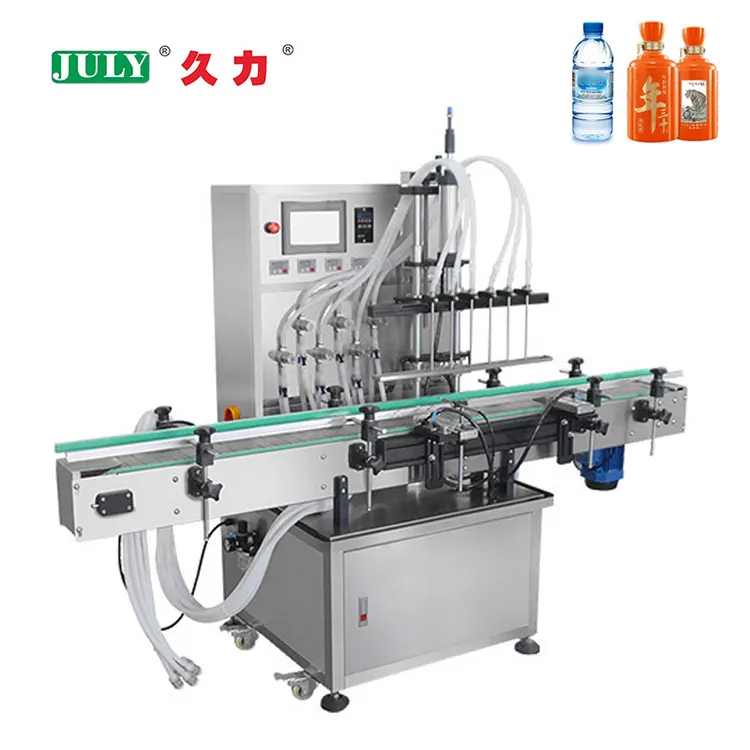 High Precision Full Automatic Multi Heads Liquid Filling Machine for Beverage Filling Machine