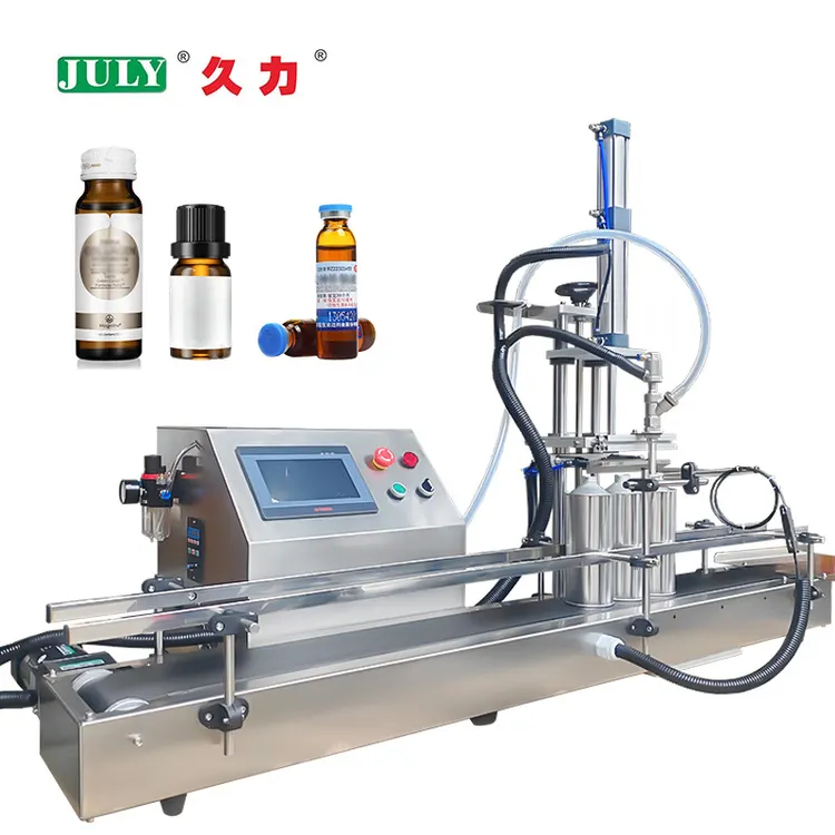 Multi Function Single Head Small Volume Bottle Filling Machine for Production Line