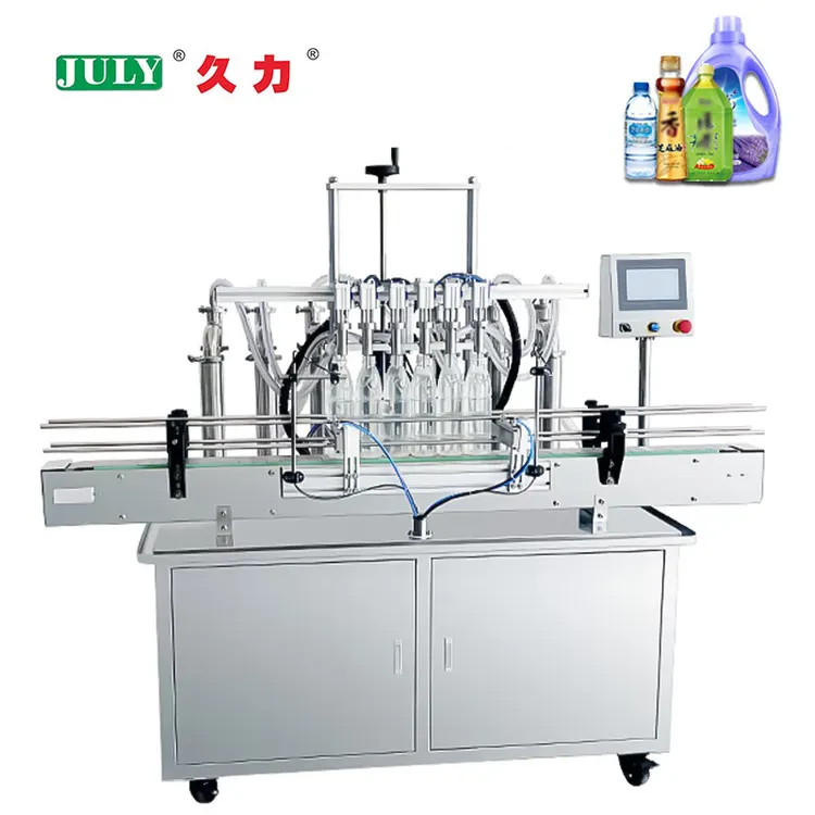 High Precision 6 Heads Peristaltic Pump Liquid Filling Machine
