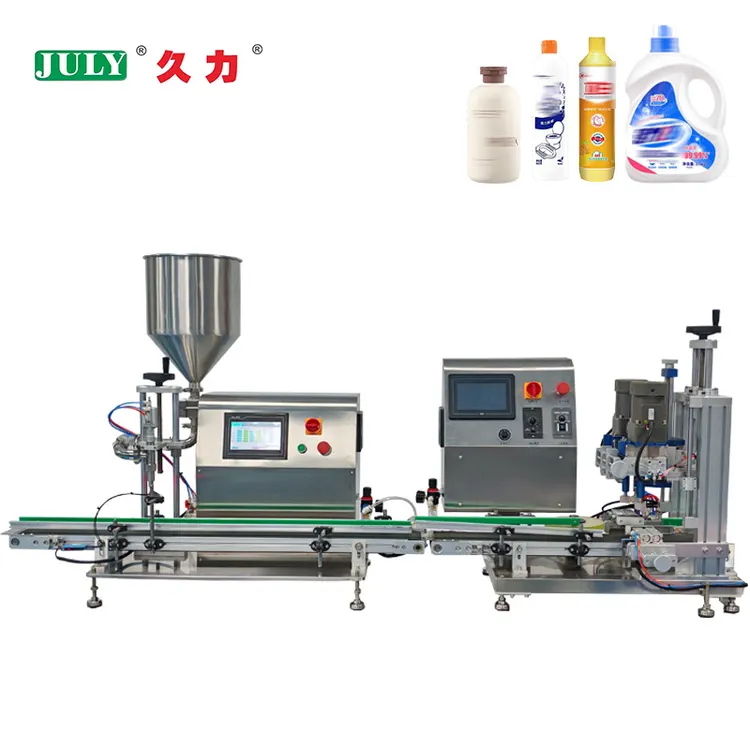 Fully Automatic Assembly Line Small Volume Custom Made Liquid Filling Machine Factory Production Line