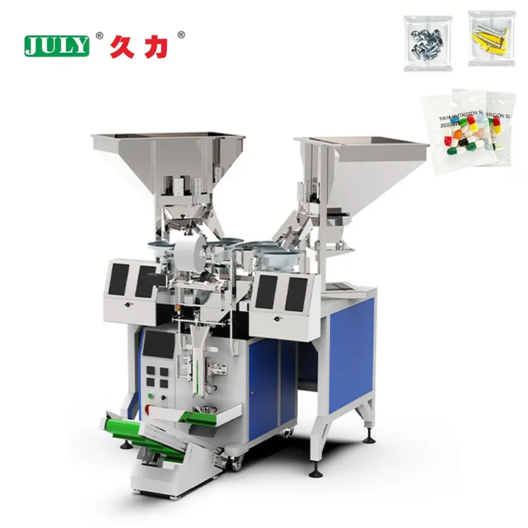 Fully Automatic Safe Sanitary Multi-head Capsule Counting Packaging Machine for Factory Workshop