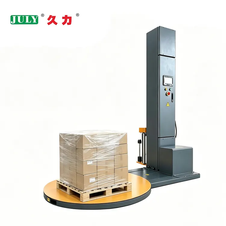 Professional High Speed Stretch Film Pallet Shrink Wrap Machine for Industrial Factory