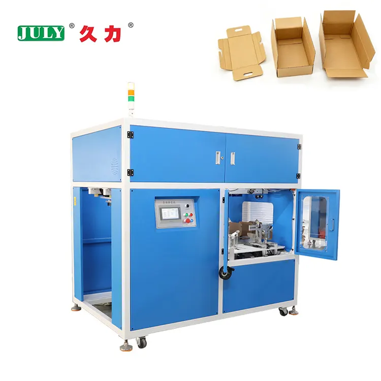 Fully Automatic High Speed Small Box Folding Machine for E-commerce Packaging Supplier