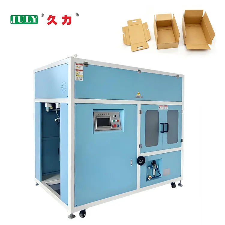 Easy Operation Automatic High Speed Pizza Box Making Machine for Food Packaging Supplier