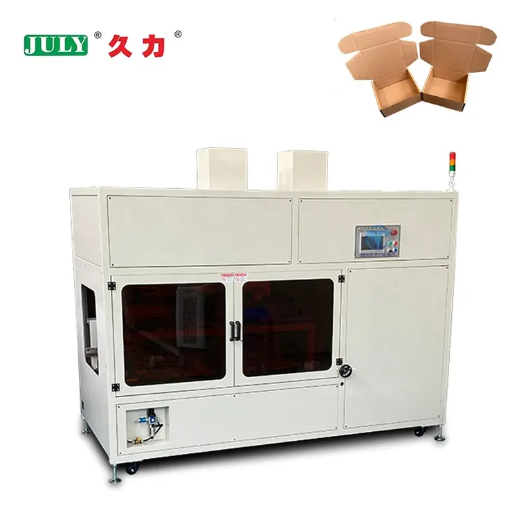 Automatic High Speed Pizza Box Folding Machine for Food Packaging Supplier