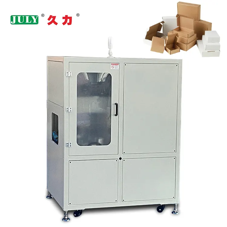High Efficiency Box Folding Machine Stainless Steel Food Grade Carton Forming