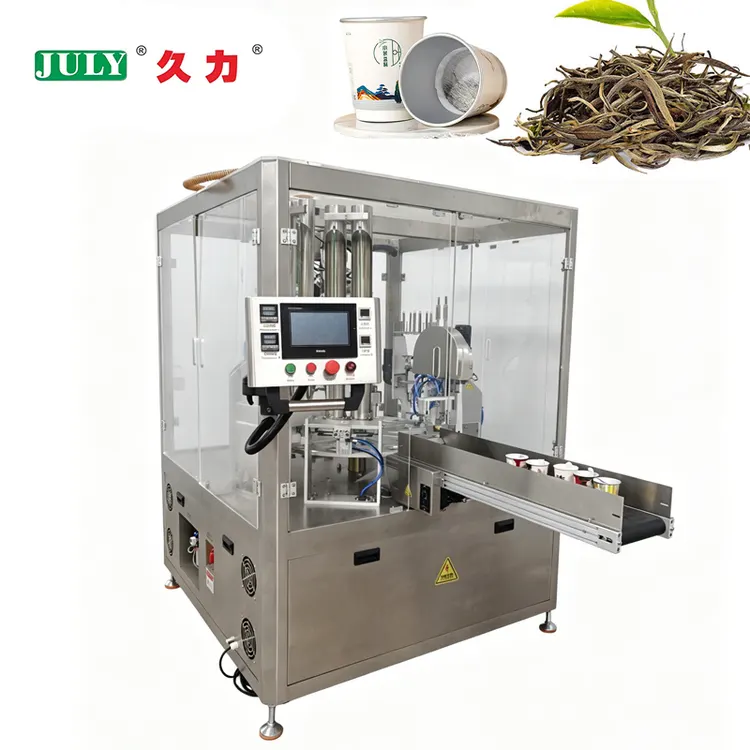 Automatic Blanking and Packaging of Paper Cups Hidden Tea Machine High Speed Hidden Tea Cup Making Machine