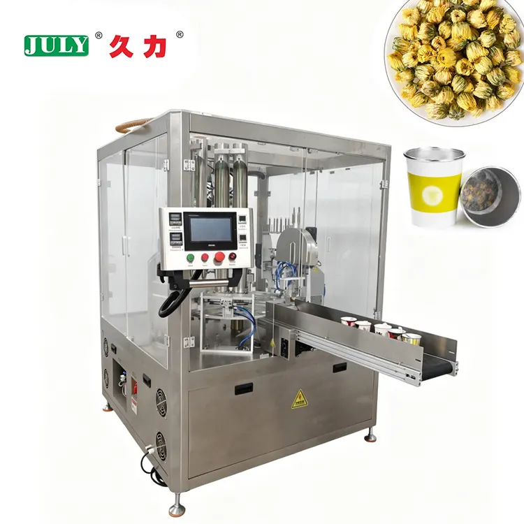 Automatic High Speed Sealing for Hidden Tea Cup Making Machine