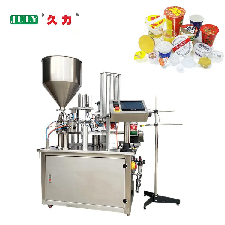 Fast Delivery Continuous Conveyor Type High Precision K-Cup & Nespresso Capsule Filling and Sealing Machine