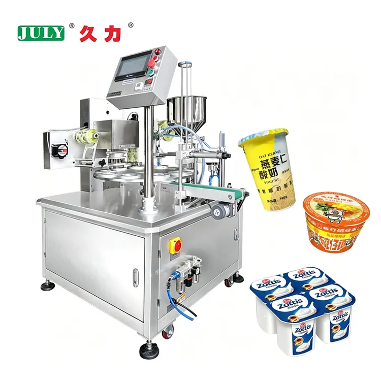 Fully Automatic Linear K Cup Coffee Powder Filling Sealing Machine for Coffee Processing Plant