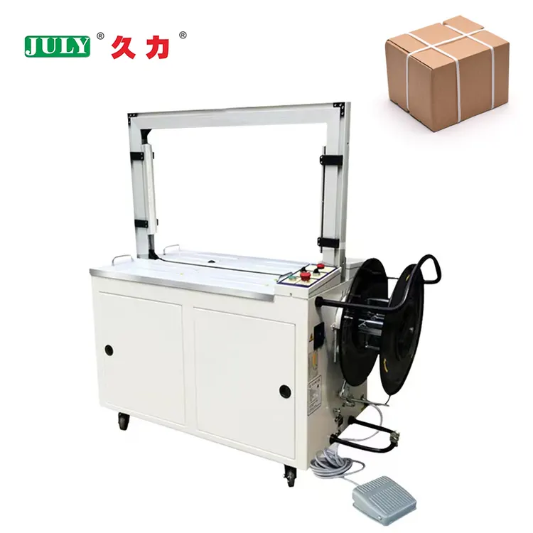 Automatic PP Belt Carton Box Strapping Machine Heavy-Duty Banding Equipment