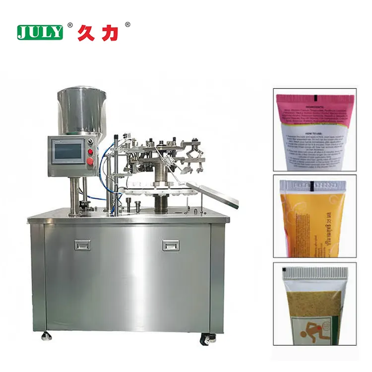 Semi-automatic Aluminum Tube Filling and Sealing Machine Paste Spout Pouch Can Tube Cream Filling Machine