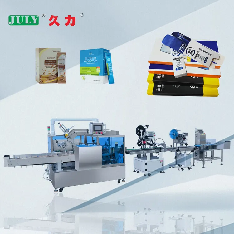 Automatic Multi-functional High-Speed Cartoning Machine Labeling Machine Weighting Machine