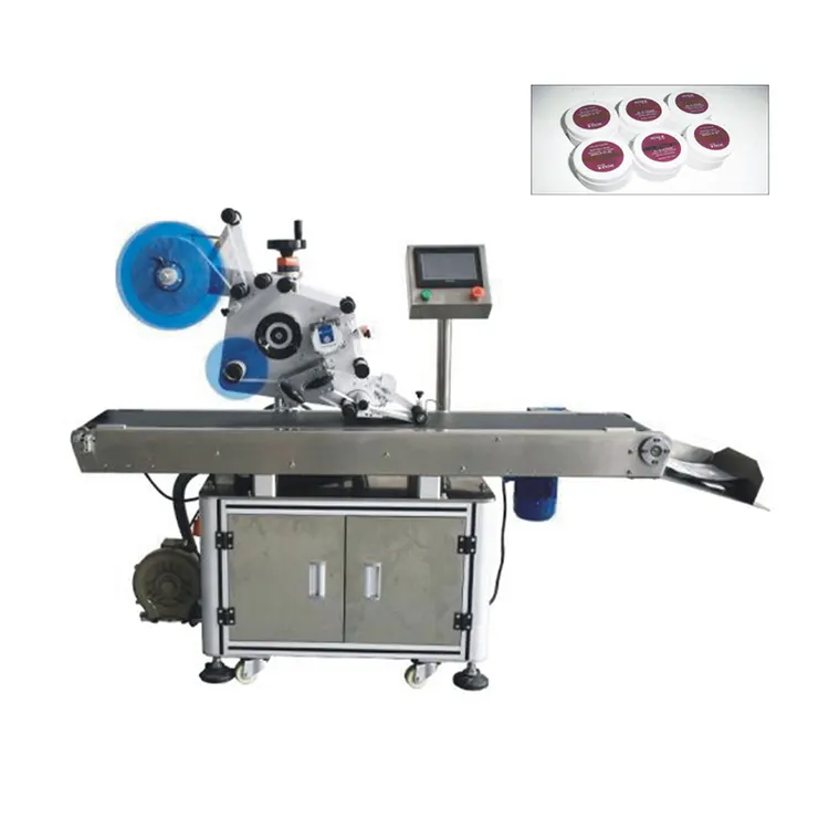 Automatic Plane Bag Tag Bread Paper Book Large Plastic Flat Surface Labeling Machine